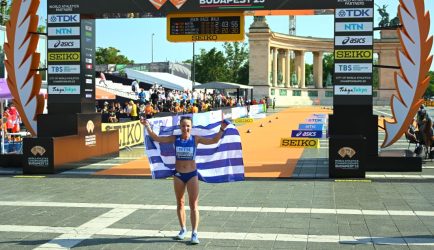 Συγκίνησε η Ντρισμπιώτη: “Απίστευτη ατμόσφαιρα, μάλλον όλη η Ελλάδα ήταν εδώ σήμερα”