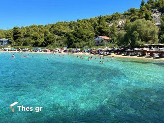 Ακτή Καλογριάς παραλία Σιθωνία Χαλκιδική καλοκαίρι διακοπές Chalkidiki Akti Kalogrias Kalogria Beach Sithonia Summer Greece