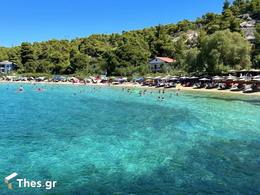 Ακτή Καλογριάς παραλία Σιθωνία Χαλκιδική καλοκαίρι διακοπές Chalkidiki Akti Kalogrias Kalogria Beach Sithonia Summer Greece