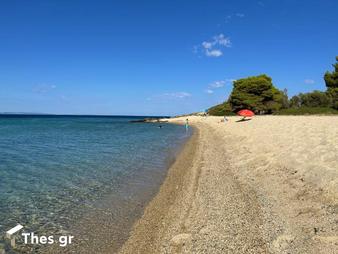 Παραλία Λαγόμανδρα Σιθωνία Χαλκιδική καλοκαίρι διακοπές Lagomandra Beach Chalkidiki Sithonia Κοινωνικός Τουρισμός Ιούλιος