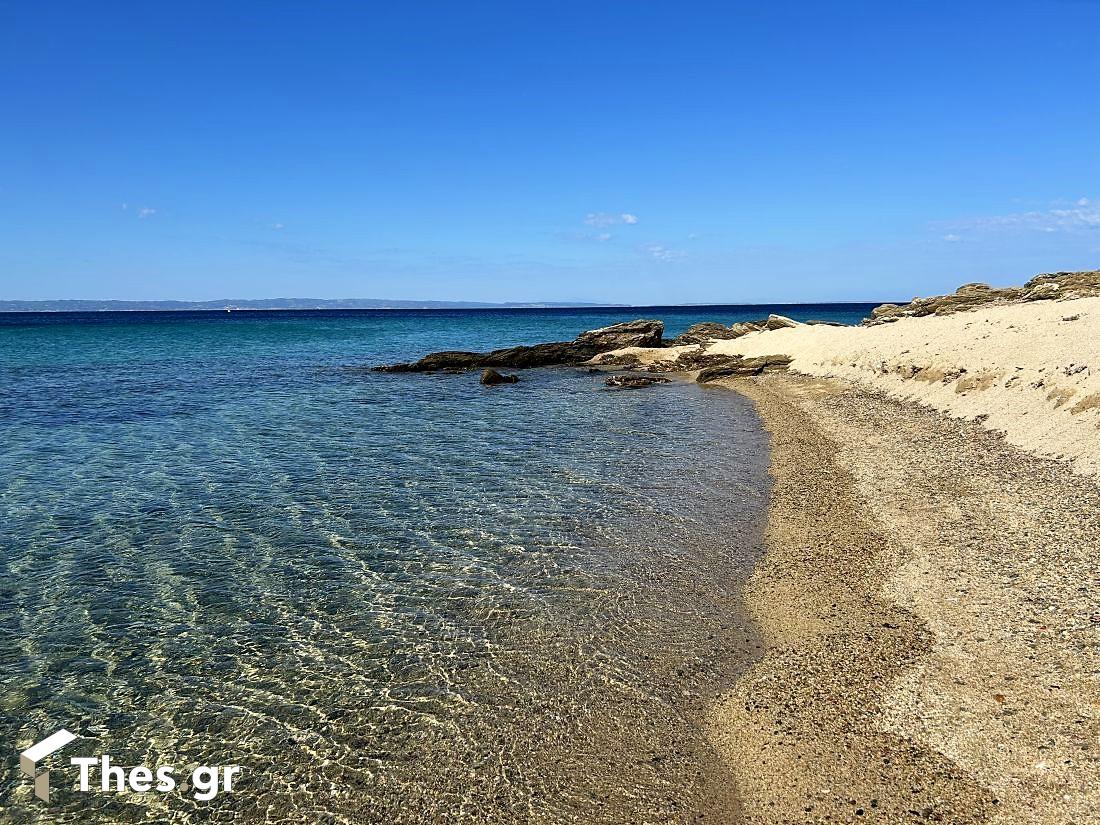 Παραλία Λαγόμανδρα Σιθωνία Χαλκιδική καλοκαίρι διακοπές Lagomandra Beach Chalkidiki Sithonia