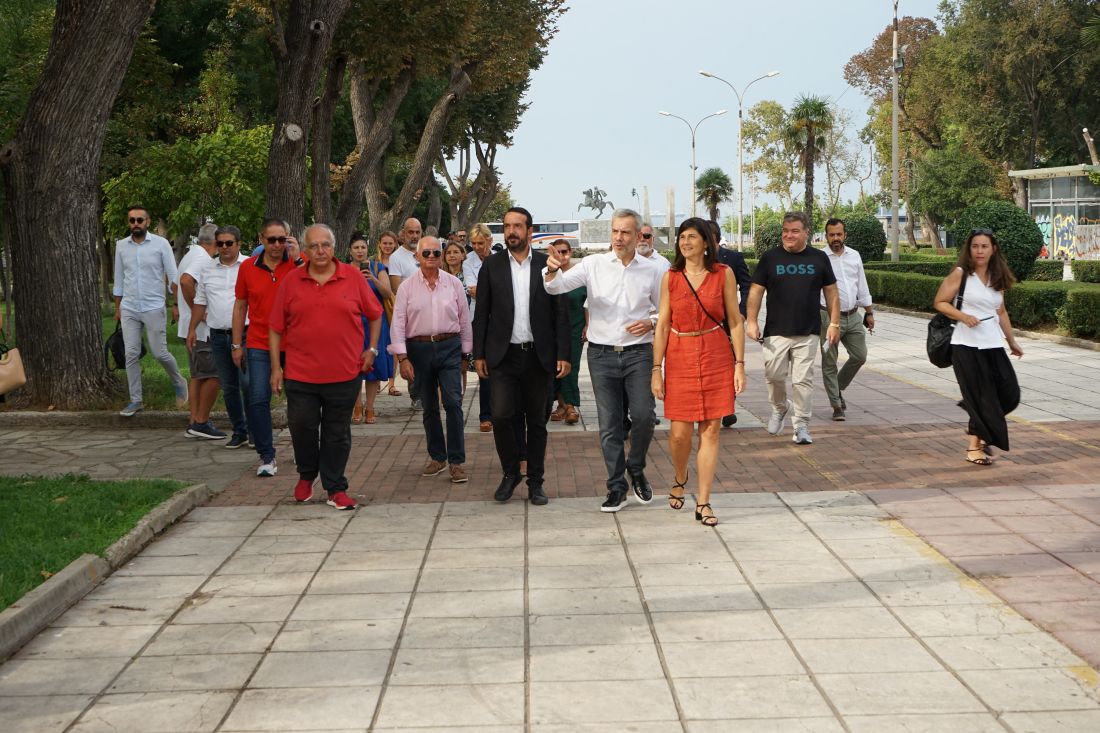 πεζόδρομος ΧΑΝΘ δήμος Θεσσαλονίκης