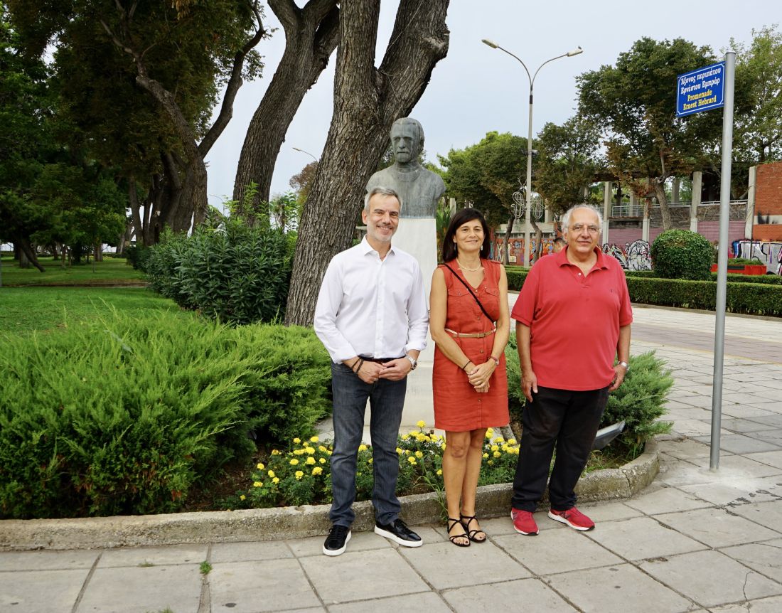 πεζόδρομος ΧΑΝΘ δήμος Θεσσαλονίκης