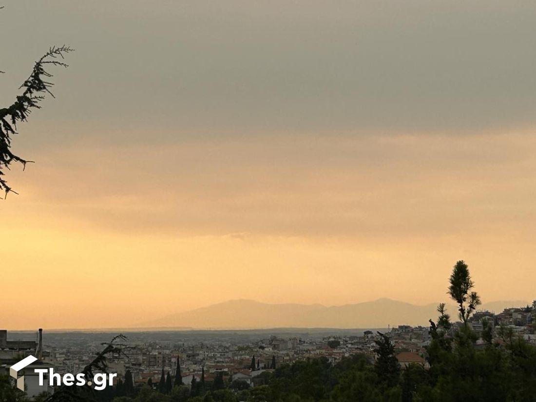 καπνός φωτιά Εβρος Θεσσαλονίκη