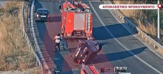 Σε «αμόκ» Τούρκος οδηγός στα διόδια Λαγκαδά – Επιτέθηκε σε πυροσβέστες