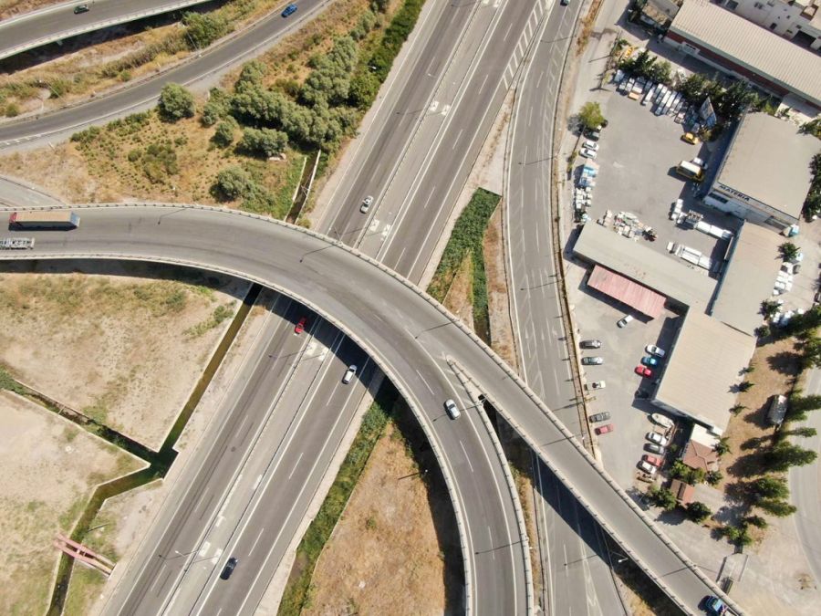 Αυτοψία Τζιτζικώστα στις εργασίες της Περιφέρειας στον ανισόπεδο κόμβο Κ16 στη δυτική Θεσσαλονίκη