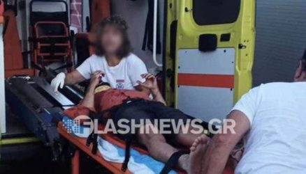 Αυτοκίνητο έπεσε από γκρεμό 70 μέτρων – Τραυματίστηκαν και οι τρεις επιβάτες (ΒΙΝΤΕΟ)