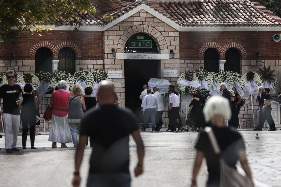 κηδεία Χρήστου Σταμούλη