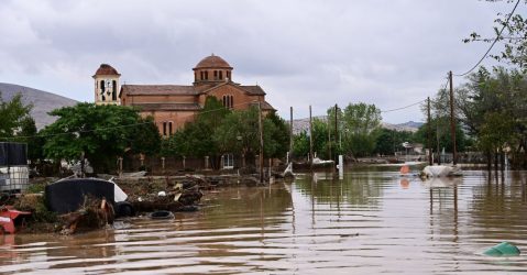 Θεσσαλία καταστροφές πλημμύρες