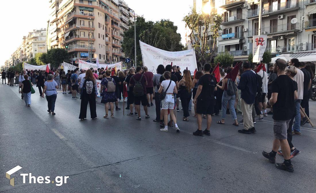 87η ΔΕΘ πορεία φοιτητες Θεσσαλονίκη