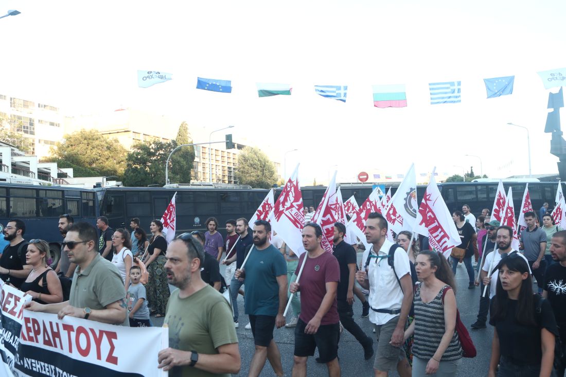 Θεσσαλονίκη πορεία ΠΑΜΕ ΔΕΘ