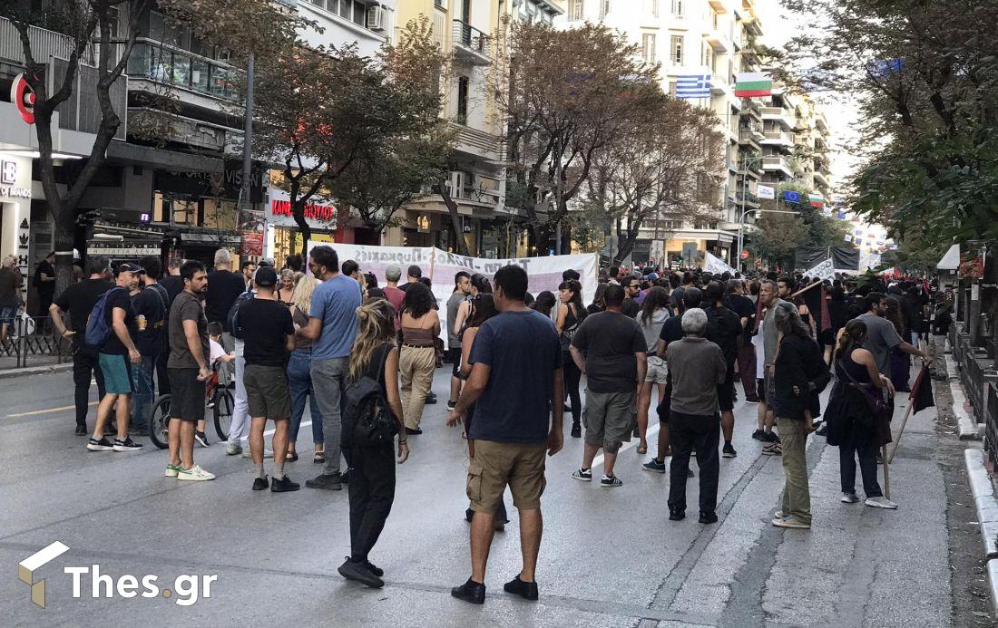 87η ΔΕΘ πορεία φοιτητες Θεσσαλονίκη