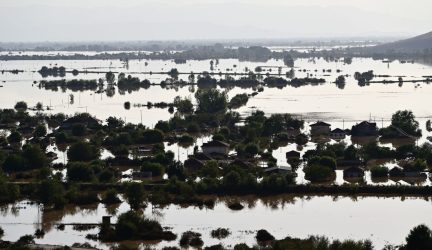Κακοκαιρία Daniel: Σοκάρει η εικόνα της πλημμυρισμένης Καρδίτσας από δορυφόρο (ΦΩΤΟ)