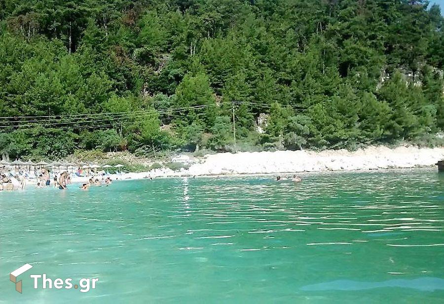 παραλία Θάσος Πόρτο Βαθύ ή Marble Beach απόδραση διακοπές νησί