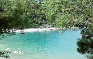 παραλία Θάσος Πόρτο Βαθύ ή Marble Beach απόδραση διακοπές νησί