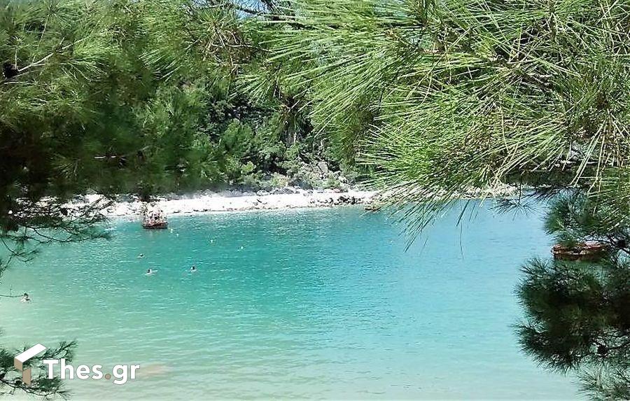 παραλία Θάσος Πόρτο Βαθύ ή Marble Beach απόδραση διακοπές νησί