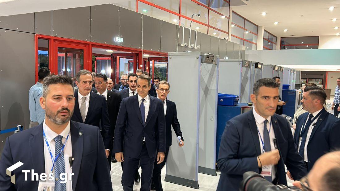 Κυριάκος Μητσοτάκης 87η ΔΕΘ Θεσσαλονίκη πρωθυπουργός Ομιλία άφιξη Βελλίδειο Συνεδριακό Κέντρο