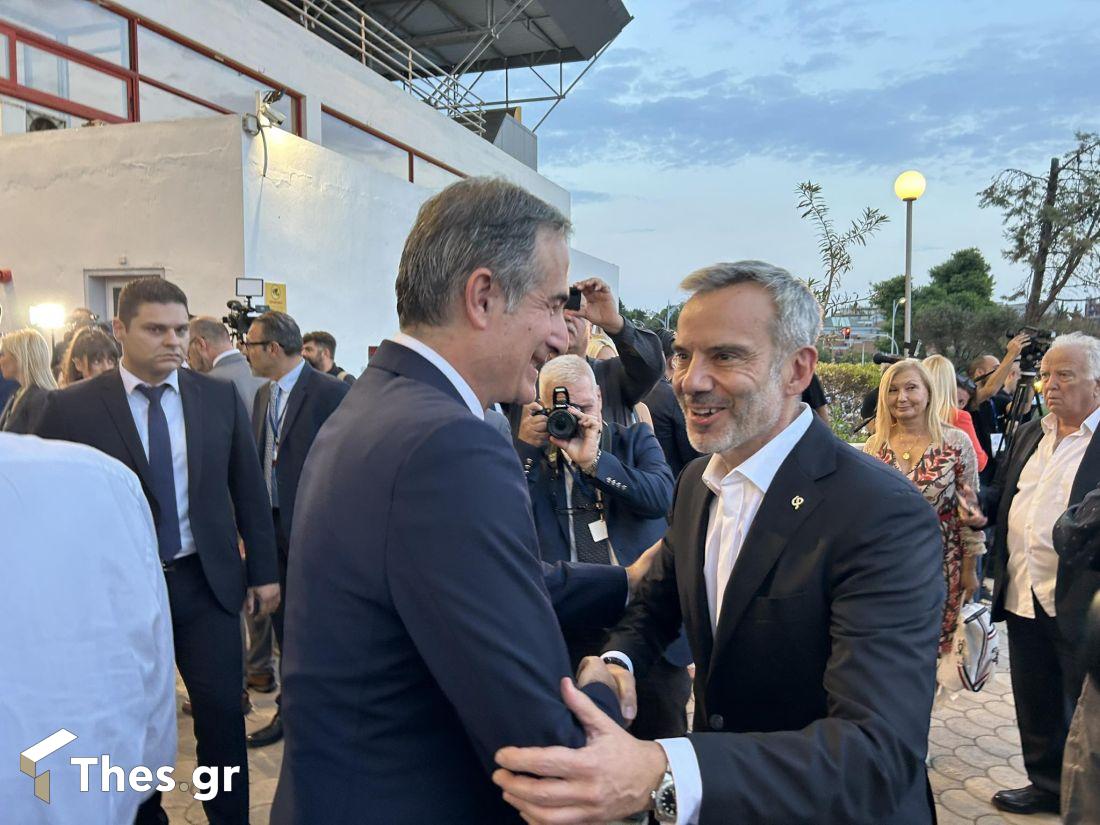 Ομιλία Πρωθυπουργού Κυριάκου Μητσοτάκη Βελλίδειο Συνεδριακό Κέντρο 87η ΔΕΘ Θεσσαλονίκη άφιξη επισήμων