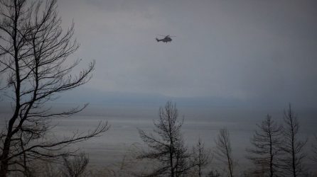 Εύβοια: Εντοπίστηκε νεκρός ο πιλότος του ελικοπτέρου που κατέπεσε