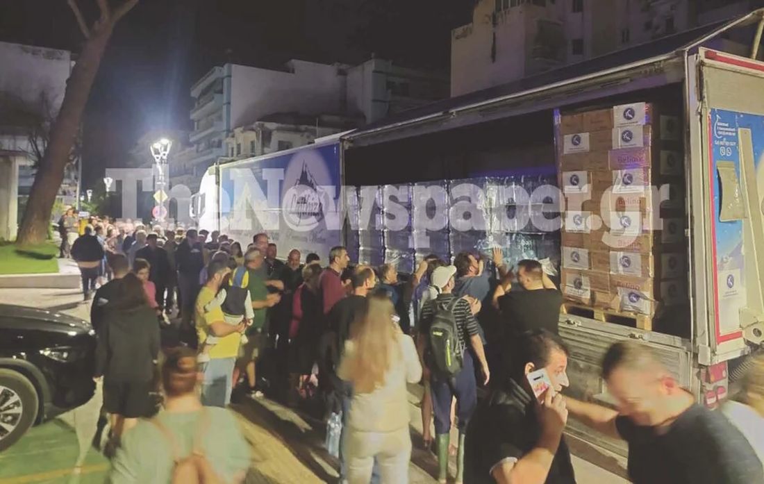 κακοκαιρία Εlias Βόλος νερά