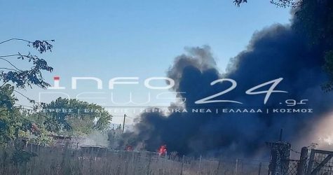 Κινητοποίηση της πυροσβεστικής για φωτιά στις Σέρρες (ΒΙΝΤΕΟ)
