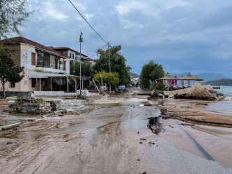 Απαγόρευση κυκλοφορίας στον Βόλο λόγω της κακοκαιρίας Elias