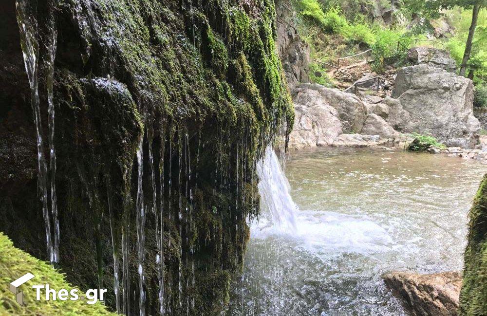 Καταρράκτες Βαρβάρας Χαλκιδική Ολυμπιάδα φύση Βαρβάρα καταρράκτης