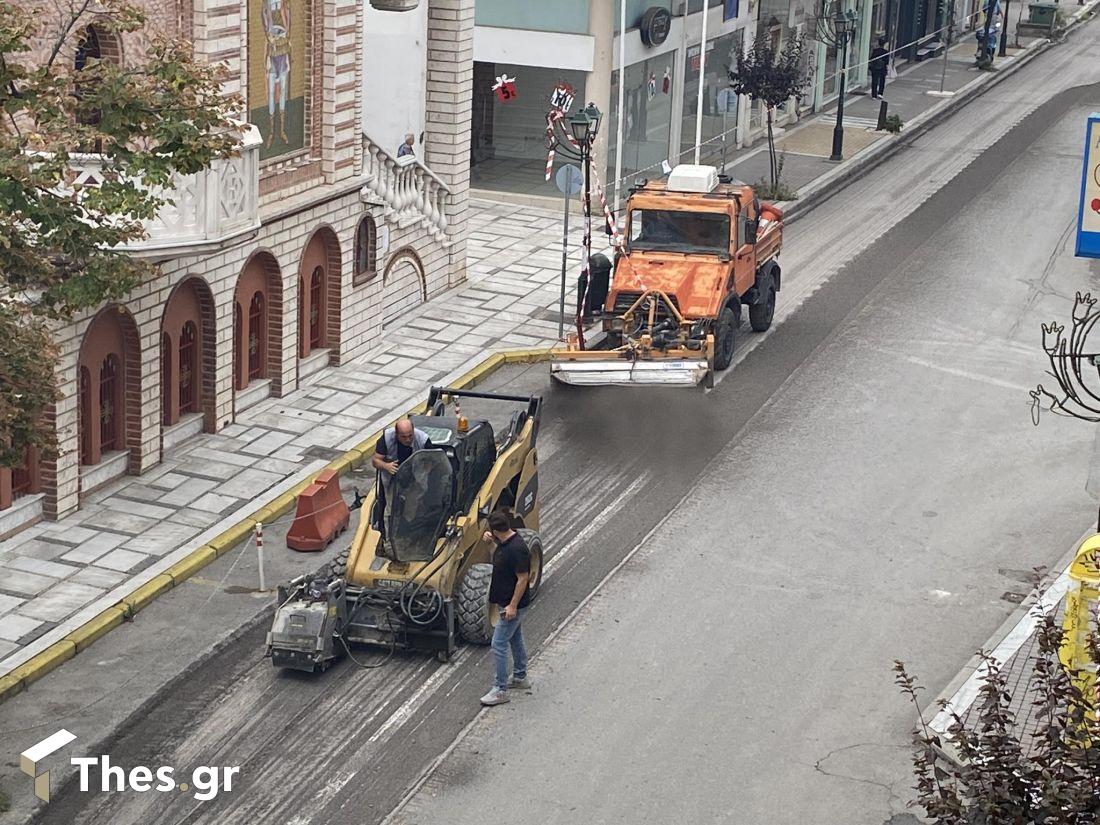 ασφαλτόστρωση Παναγή Τσαλδάρη Νεάπολη