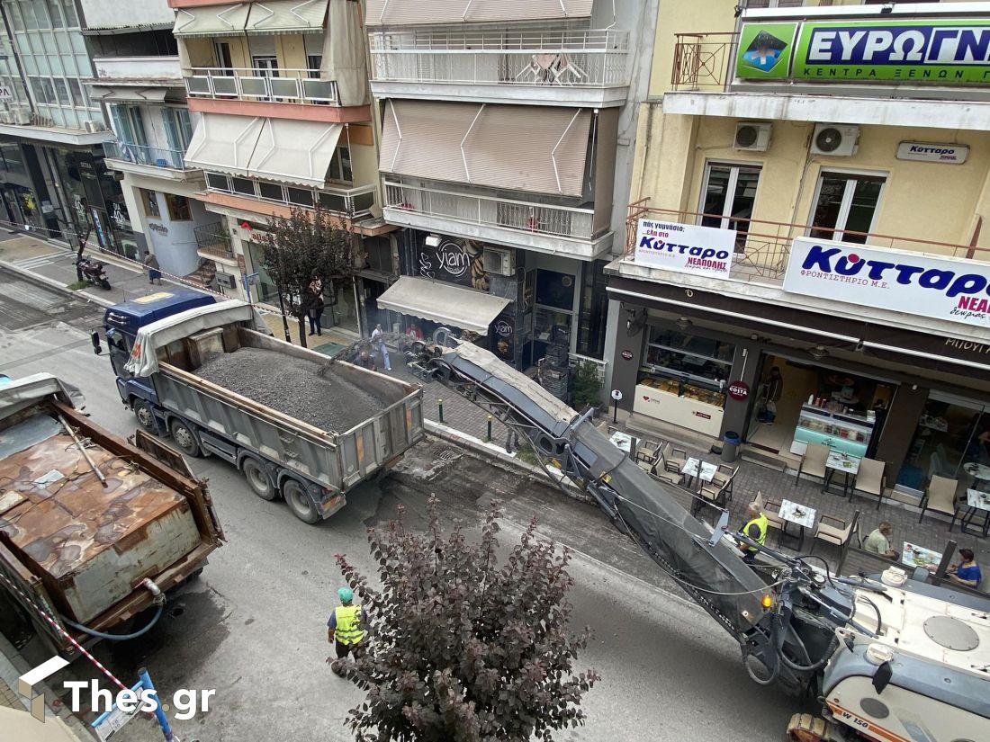 ασφαλτόστρωση Παναγή Τσαλδάρη Νεάπολη