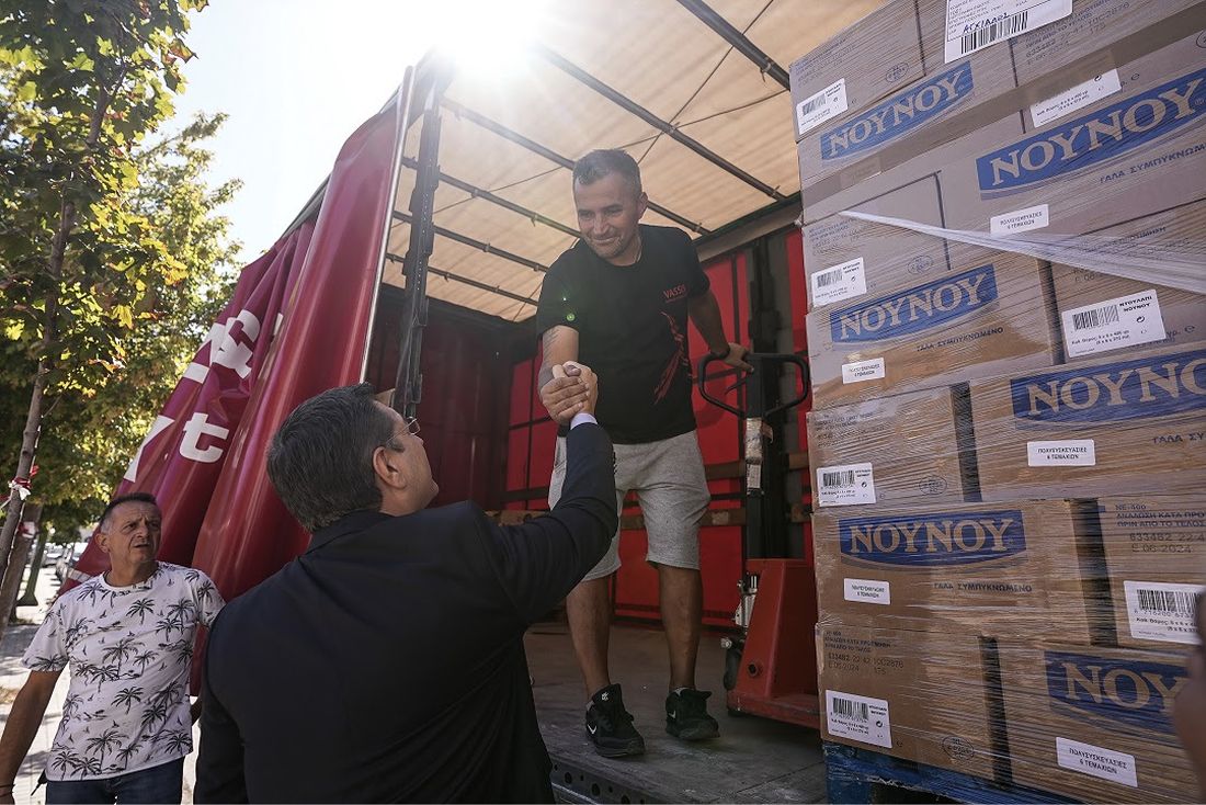 Τζιτζικώστας βοήθεια Θεσσαλία 