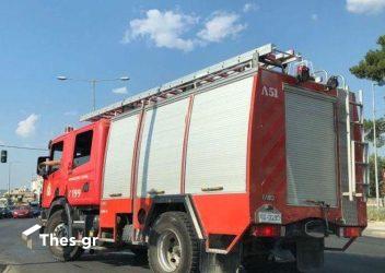 Πυροσβεστική φωτιά φορτηγό