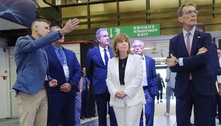 Επισκέφθηκε την 87η ΔΕΘ η Κατερίνα Σακελλαροπούλου – Συναντήθηκε με τον Βούλγαρο ομόλογό της (ΦΩΤΟ)