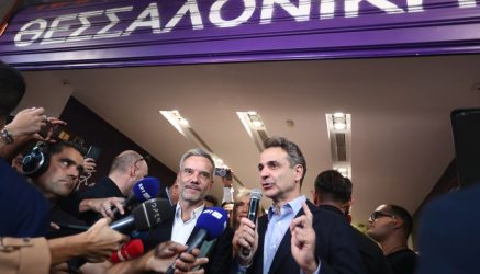 Μητσοτάκης: “Η επόμενη τετραετία θα είναι η τετραετία της Θεσσαλονίκης με τον Κωνσταντίνο Ζέρβα δήμαρχο” (ΦΩΤΟ)