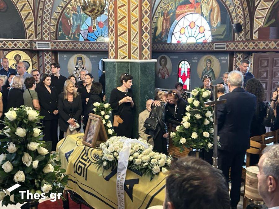 Γιάννης Ιωαννίδης κηδεία Θέρμη εκκλησία τελετή