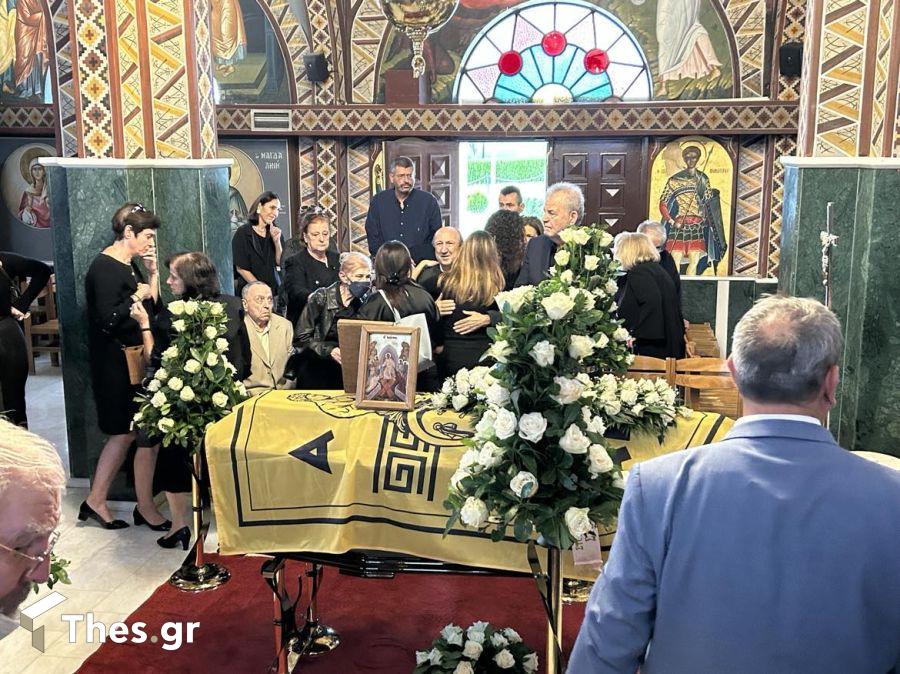 Γιάννης Ιωαννίδης κηδεία Θέρμη εκκλησία τελετή