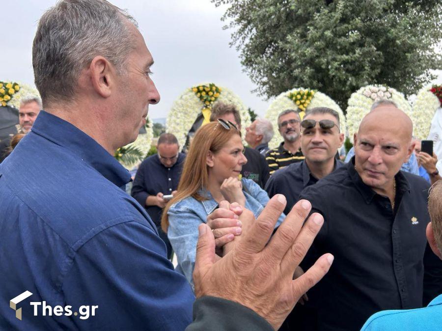 Γιάννης Ιωαννίδης κηδεία Θέρμη εκκλησία τελετή