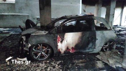 Θεσσαλονίκη: Αυτοκίνητο τυλίχτηκε στις φλόγες