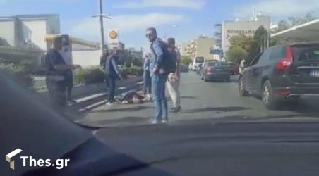 Θεσσαλονίκη: Μηχανή παρέσυρε και τραυμάτισε σοβαρά γυναίκα στην Μοναστηρίου (ΦΩΤΟ)