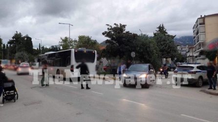Βόλος: Στο νοσοκομείο 6χρονος που παρασύρθηκε από λεωφορείο (ΦΩΤΟ)
