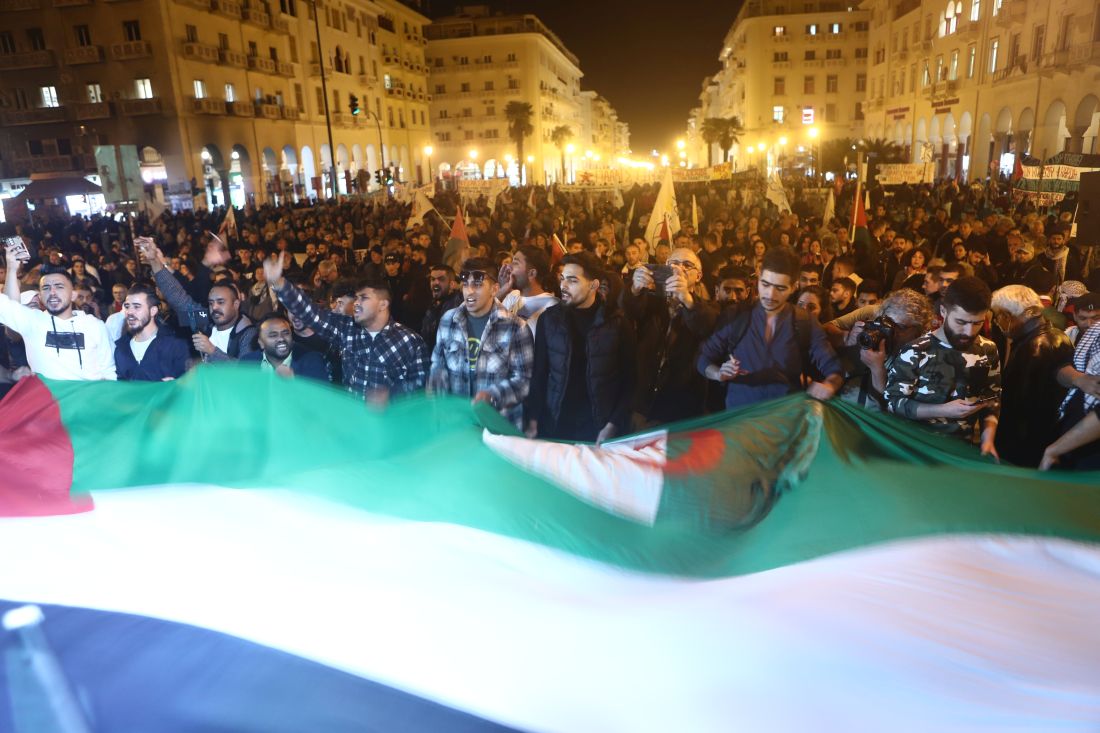 σημαία Ισραήλ Θεσσαλονίκη