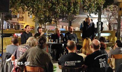 Συγκινημένος ο Γιάννης Αγγελάκας στην παρουσίαση του βιβλίου του στην Νεάπολη (ΒΙΝΤΕΟ & ΦΩΤΟ)