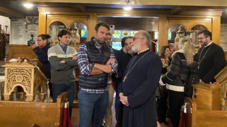 Αγιος Δημήτριος Αστόριας: Θερμή υποδοχή στον Στέφανο Κασσελάκη (ΒΙΝΤΕΟ & ΦΩΤΟ)