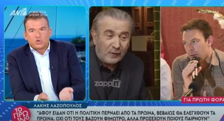 Επικός καβγάς στον “αέρα” ανάμεσα σε Λιάγκα και Πετρογιάννη (ΒΙΝΤΕΟ)