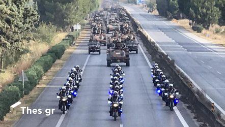 Θεσσαλονίκη: Εντυπωσιακές εικόνες από την δοκιμαστική παρέλαση (ΒΙΝΤΕΟ & ΦΩΤΟ)