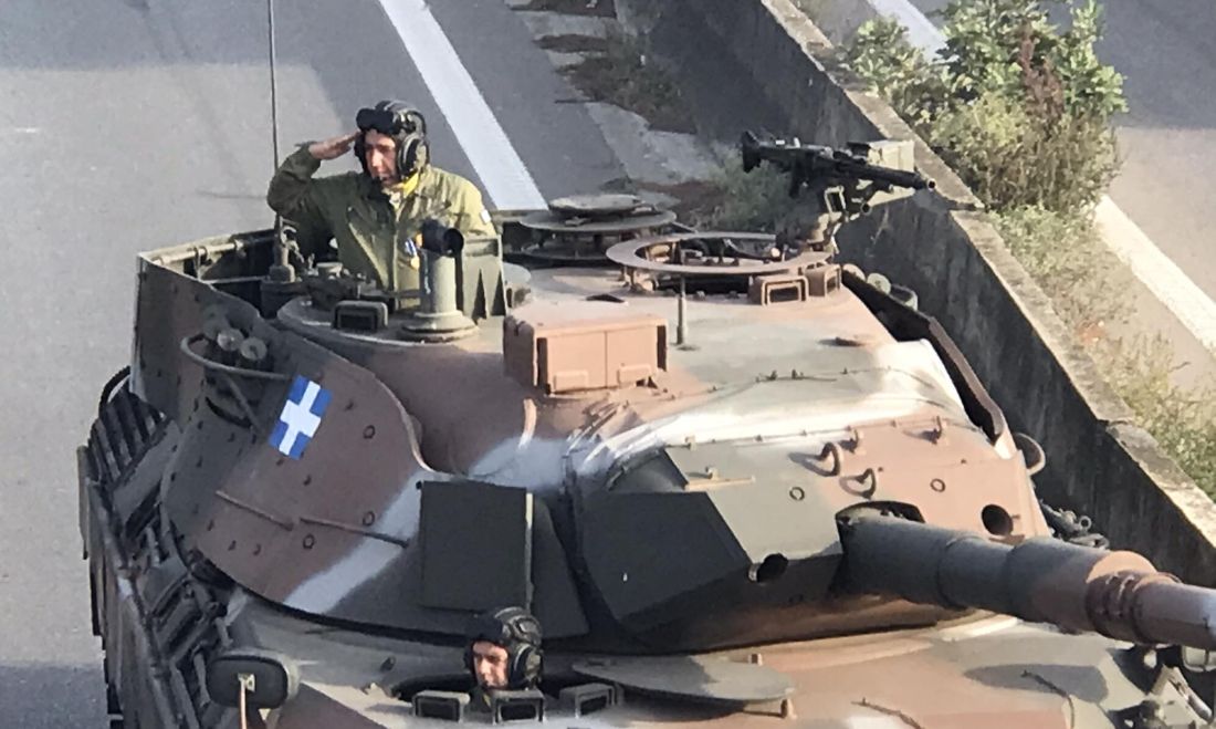 δοκιμαστική παρέλαση 28η Οκτωβρίου Θεσσαλονίκη