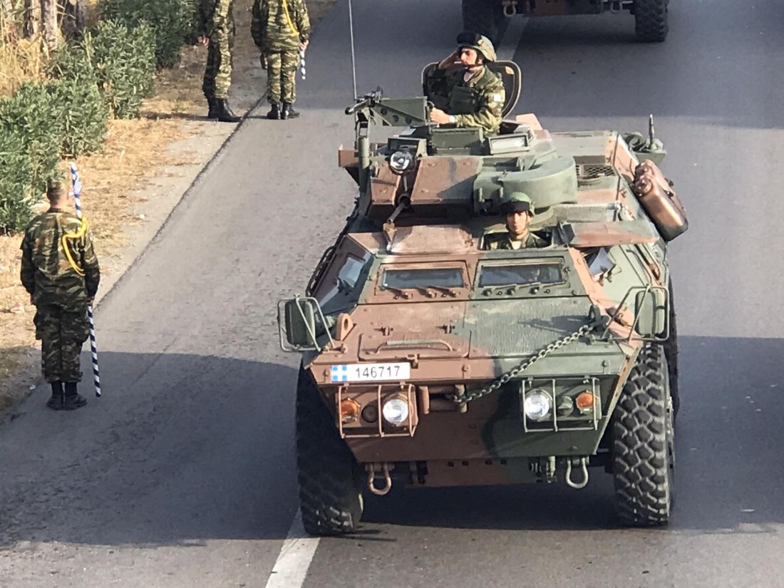 δοκιμαστική παρέλαση 28η Οκτωβρίου Θεσσαλονίκη