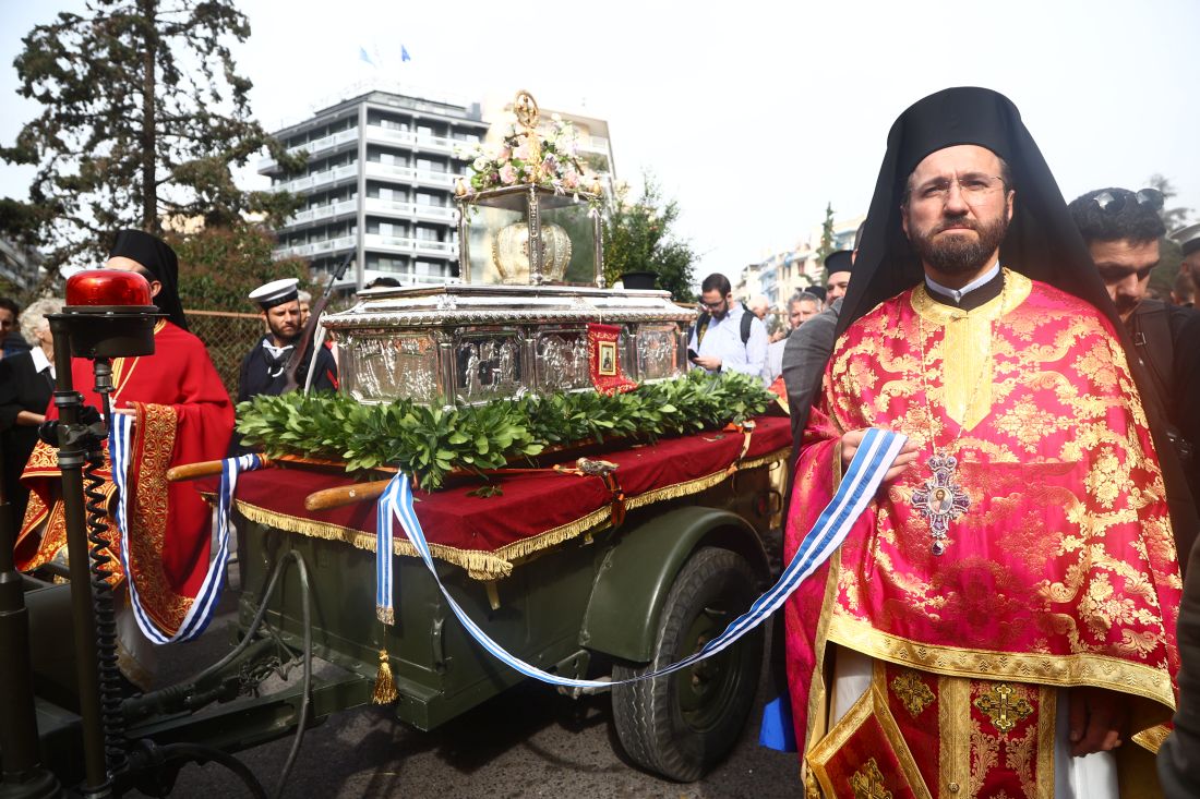 Θεσσαλονίκη λιτανεία Αγιος Δημήτριος