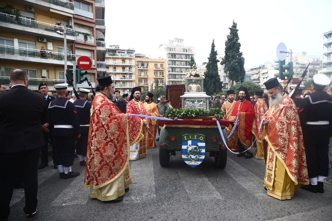 Θεσσαλονίκη λιτανεία Αγιος Δημήτριος