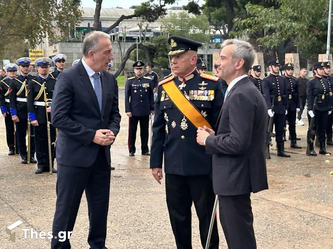 Θεσσαλονίκη έπαρση σημαία Αγίου Δημητρίου απελευθέρωση