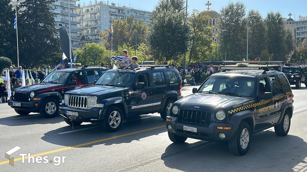 Στρατιωτική παρέλαση στην Θεσσαλονίκη για την Εθνική Επέτειο της 28ης Οκτωβρίου 1940. Σάββατο 28 Οκτωβρίου 2023